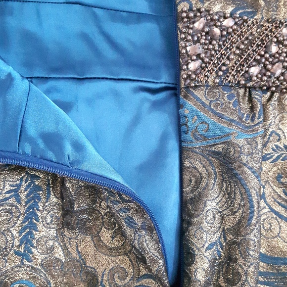 Aqua Dresses Short Embelished Dress - Picture 4 of 5